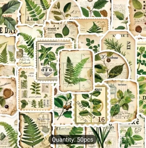 106+ Pc Vintage Ephemera Junk Journal Scrapbook Stickers Paper Labels Tickets - Picture 4 of 9