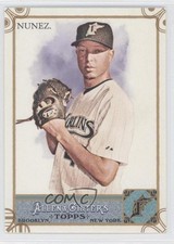 2011 Allen & Ginter's Ginter Code Puzzle Border Juan Carlos Oviedo Leo Nunez 1c4