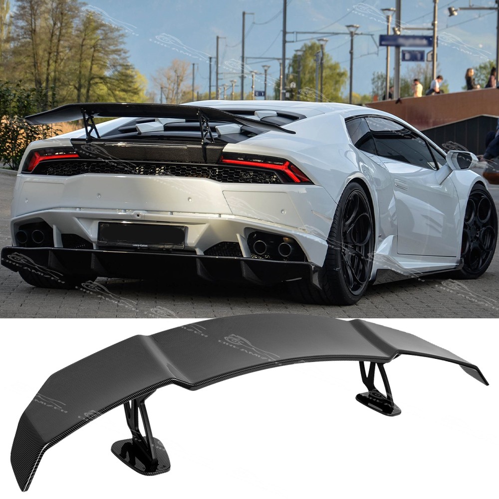 For Lamborghini Huracan LP580 55" Carbon Rear Trunk GT Style Racing Spoiler Wing