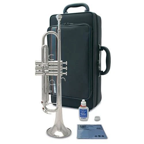 YAMAHA YTR3335S SILVER TROMBA ARGENTATA PROFESSION. SiB POMPA REVERSE YTR 3335S - Immagine 2 di 4