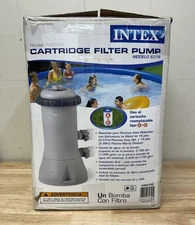 INTEX Krystal Clear Filter Pump Model 637R 1000 GPH Includes Filter & Hoses