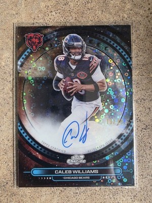 2025 Topps Cosmic Chrome Equinox Caleb Williams Autograph 10/10 🔥🔥❄️