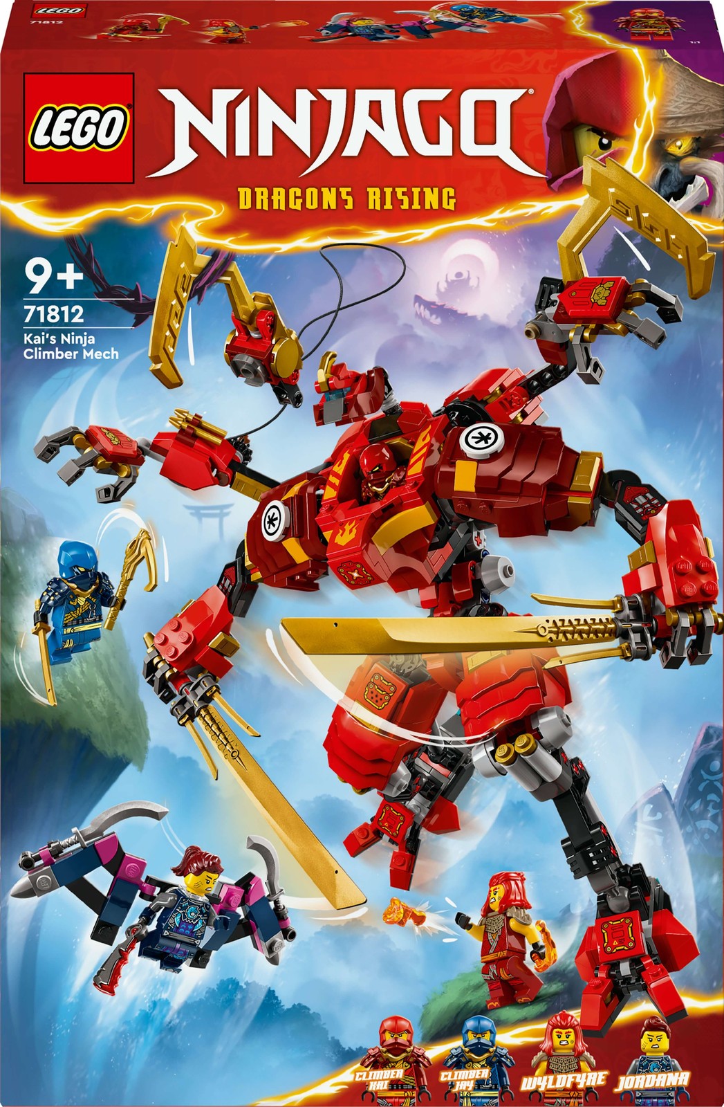 Recensione LEGO 71812 Kai's Ninja Climber Mech: Dettagli e Prezzo