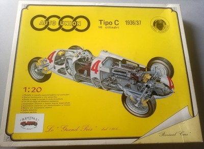 Revival Cars Auto Union Tipo C 1:20 Modell 1936/37