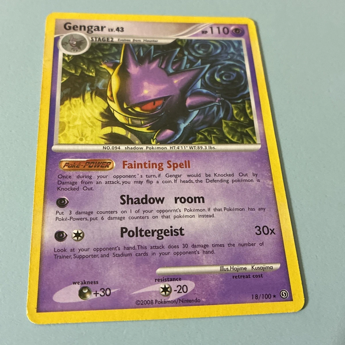 Las mejores ofertas en Gengar 18/100 Stormfront | eBay