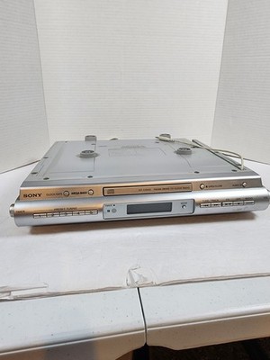 Sony ICF-CDK50 Under Cabinet Kitchen Radio/CD Player Works *No Mounts* No Remote