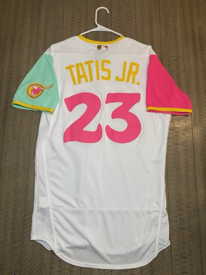 #ad #ad Nike Authentic San Diego Padres Elite City Connect Jersey Tatis #23 $175.00