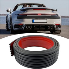 Car Bumper Protector Guard,Wavy Rear Bumper Protector for Anti-Scratch  Anti-Co