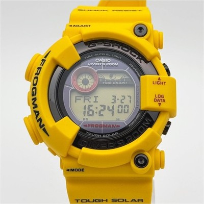 G-SHOCK FROGMAN GF-8230E-9JR Lightning Yellow 30th Anniversary Watch