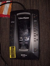 CyberPower AVRG900U 900VA/480W Compact UPS 12-Outlets AVR USB 1030J Black