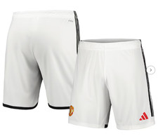 adidas Manchester United Men  s 23/24 Home Replica Shorts Size Men's XL New