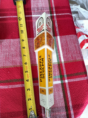 Ballast Point Brewing Company Pineapple Sculpin  Beer Tap Handle 11.5'' San Diego