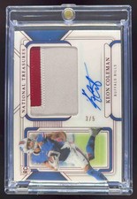 2024 Panini National Treasures Rookie Treasures Red Keon Coleman RC Auto /5