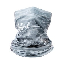 BASSDASH UPF 50+ UV Sun Protection Neck Gaiter Fishing One Size, Grey Camo