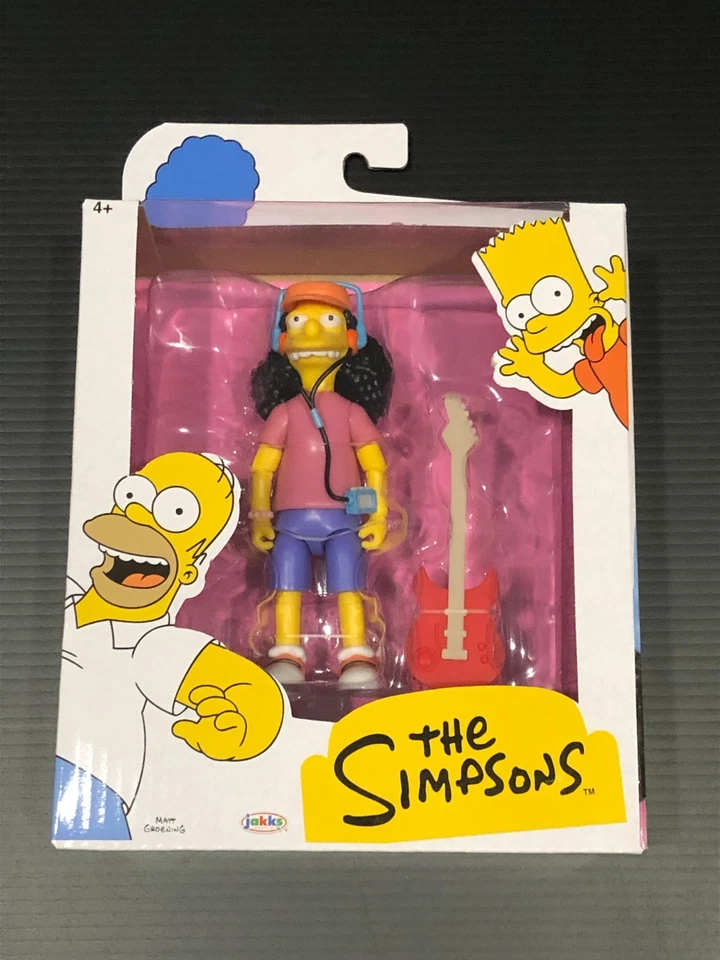 Los Simpson 5" Onda 1 Set Homer Bart Willie Otto Jakks Pacific Foto 2 de 4