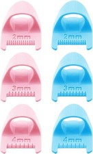 6PCS Template Kit for Even Sewing Contains 3 Pink 3 Blue , Template...