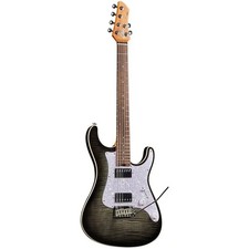 Eko Fire 400 Aurora Flamed Grey Burst Chitarra Elettrica con Custodia Inclusa