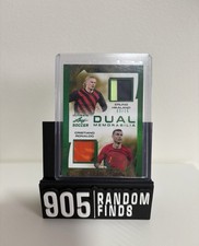 2022 Leaf Ultimate Cristiano Ronaldo Erling Haaland Game Used Memorabilia 3/15