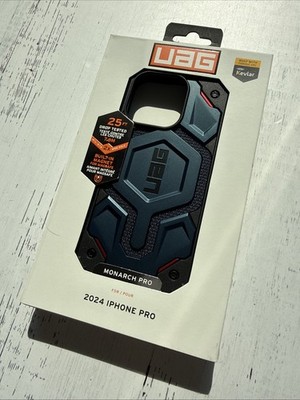UAG iPhone 16 Pro Case 6.3'' Monarch Pro - Shockproof, Made w/ Kevlar Mallard