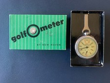 Golfmetr vintage firmy New Haven z pudełkiem. Świetny stan