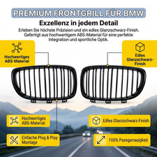 Frontgitter Einzelleistenoptik Austauschteil passend F�r BMW E81 E87 2008-2011