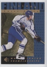 1994-95 SP World Junior Championships Antti Aalto #161 Rookie RC 1s7
