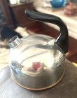 Vintage Miniature Paul Revere Stainless Steel Copper Bottom Tea Kettle 3.5” — photo 4