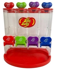 Jelly Belly "My Favorites" Dispenser Four Chambers Jelly Beans, Candy, FREE SHIP