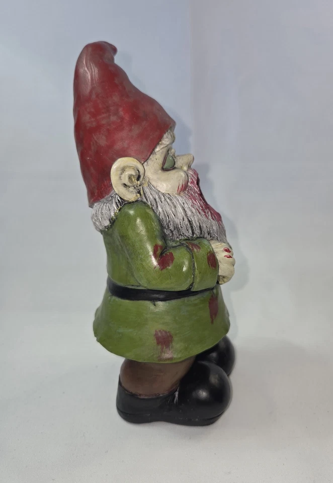 G150027 Zombie Walking Dead Gnomo Jardín Estatua Escultura De Pie Foto 4 de 4