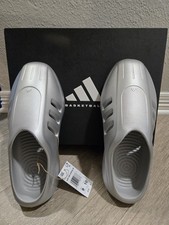 Adidas adiFOM IIInfinity Mule 003 Metallic Silver Men's Slide IH2814 US Size 9