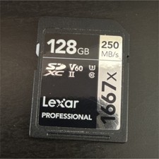 Lexar Professional 1667x 128GB SDXC Class 10 High Speed Memory Card