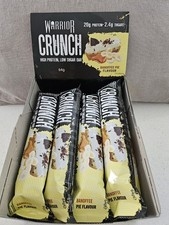 Warrior Crunch Protein Bar Banoffee Pie, 64 G, Pack of 12.  FREE P&P