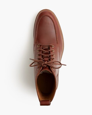 J. Crew Factory Leather lace-up boots in Copper Tan Size 8.5  display picture 3