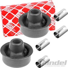 2x FEBI QUERLNEKERLAGER VORDERACHSE passend für OPEL ASTRA F VECTRA A CALIBRA