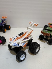 vintage micro machines trax monster trucks Wrecker Bundle micromachines