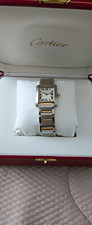 Cartier Tank Francaise Quartz Steel & 18ct Yellow Gold Bracelet Watch W2TA0003