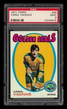 1971-72 Topps Set-Break # 46 Carol Vadnais PSA 9 MINT