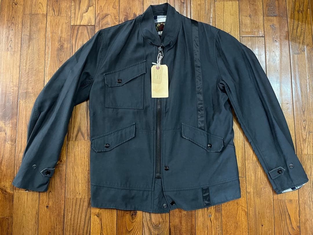 SUGAR CANE×Mister Freedomレーシングジャケット SUGAR CANE×Mister Freedom Racing Jacket M Linen Cotton Check