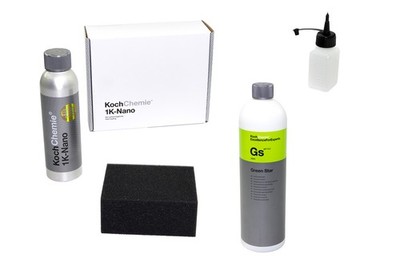 Lackversiegelungs Set 1K Nano 250 ml inkl. Green Star 1 Liter Koch Chemie