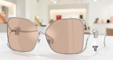 VERSACE VE2288 1001 5 Silver Light Pink Mirror Silver 62 mm Women's Sunglasses