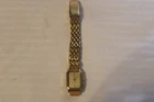 Vintage Timex Women 377 BA CELL Dress Gold Tone Quartz Analog 19mm Watch  #2.28