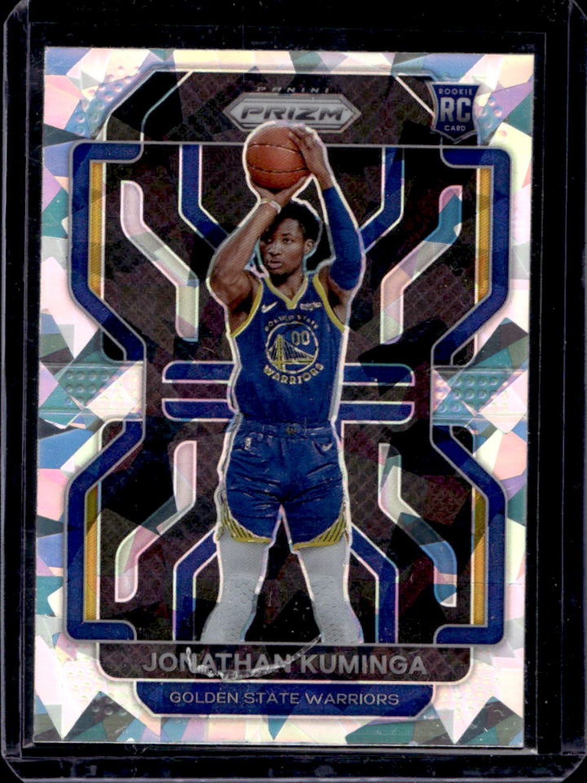 2021-22 Prizm Jonathan Kuminga RC Ice Rookie #307 Warriors