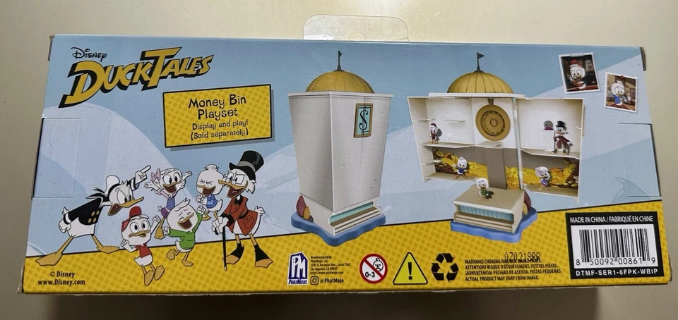 Paquete de cinco figuras coleccionables PhatMojo Disney DuckTales. Nuevo. Foto 2 de 3