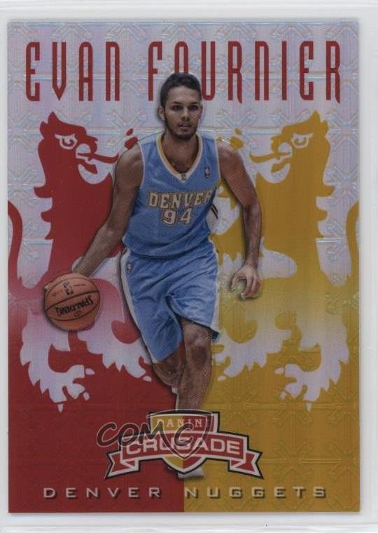 2012-13 Panini Crusade Crusade Red /99 Evan Fournier #23 Rookie RC