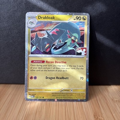 Drakloak 129/167 - Play! Prize Pack Series - Cosmos Holo - Pokémon TCG - NM