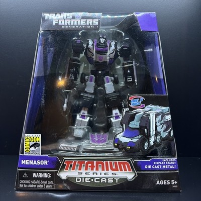 Hasbro Transformers Titanium Series Die Cast Generation 1 SDCC Menasor NIB