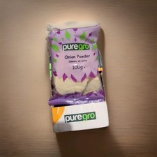  Puregro Onion Powder 10x100g box Hardened  BBE 12/25, 1kg , Box Of 10 bags 
