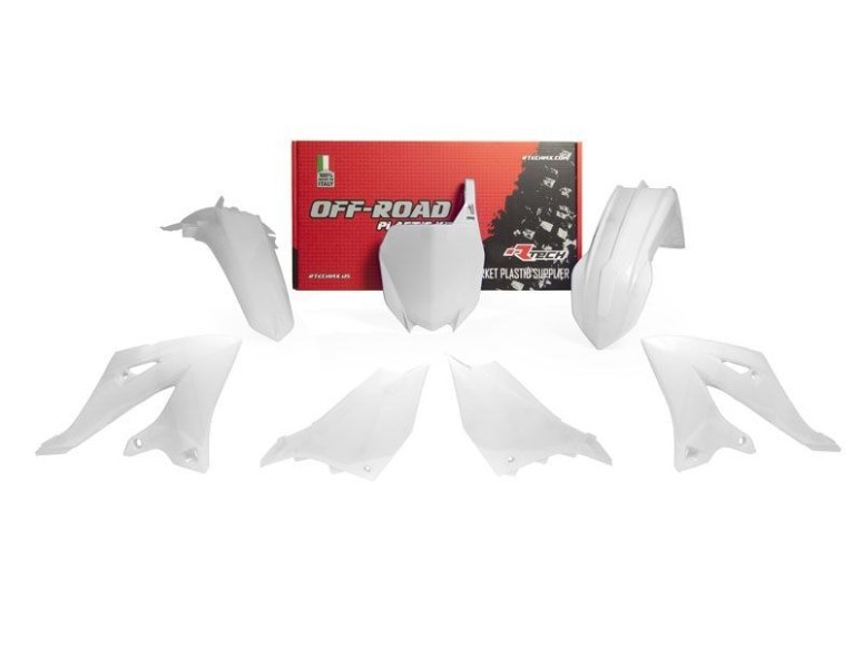 Rtech Plastic Kit Fits Yamaha YZ 125 250 Ab22 White