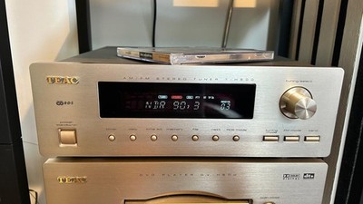 TEAC T-H500 AM/FM Stereo Tuner   Champagner   Gepflegt, voll funktionstüchtig