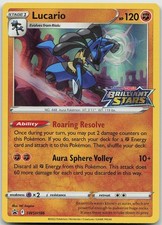 Carte promozionali Lucario Holo SWSH: Spada e Scudo quasi nuove Pokemon SWSH186